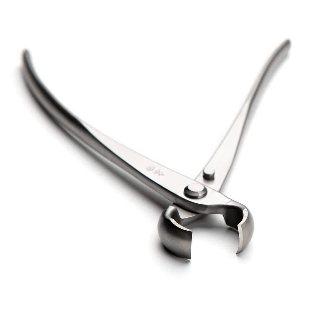 205 mm knob Cutter Round Edge Cutter Cortador de Perilla cóncavo Cortador de Borde Nivel de Calidad Profesional 4Cr13MoV Herramientas para bonsáis de Acero aleado Bonsai Tools