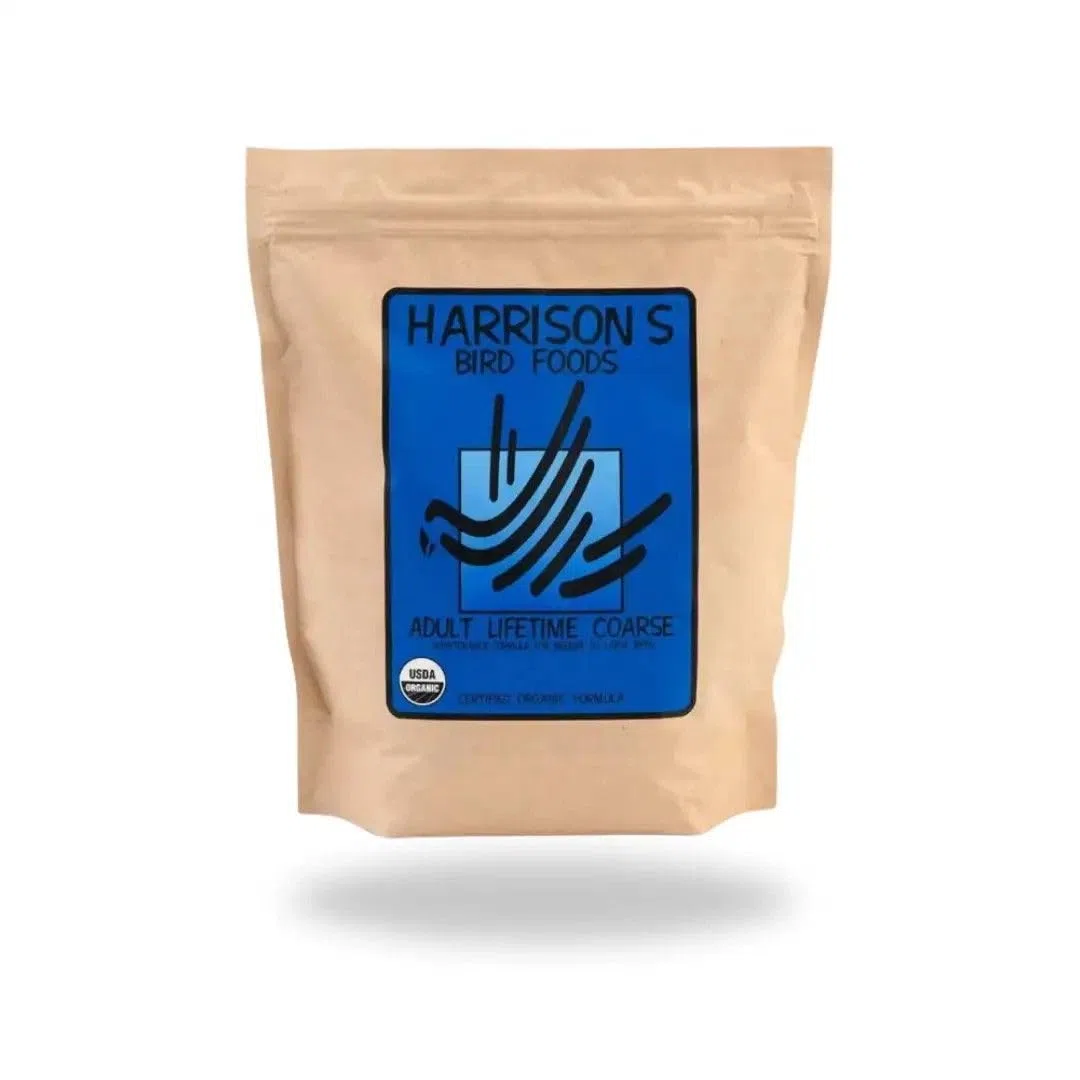 Pienso de Mantenimiento Harrison Grueso Lifetime COARSE para Loros 454 gr
