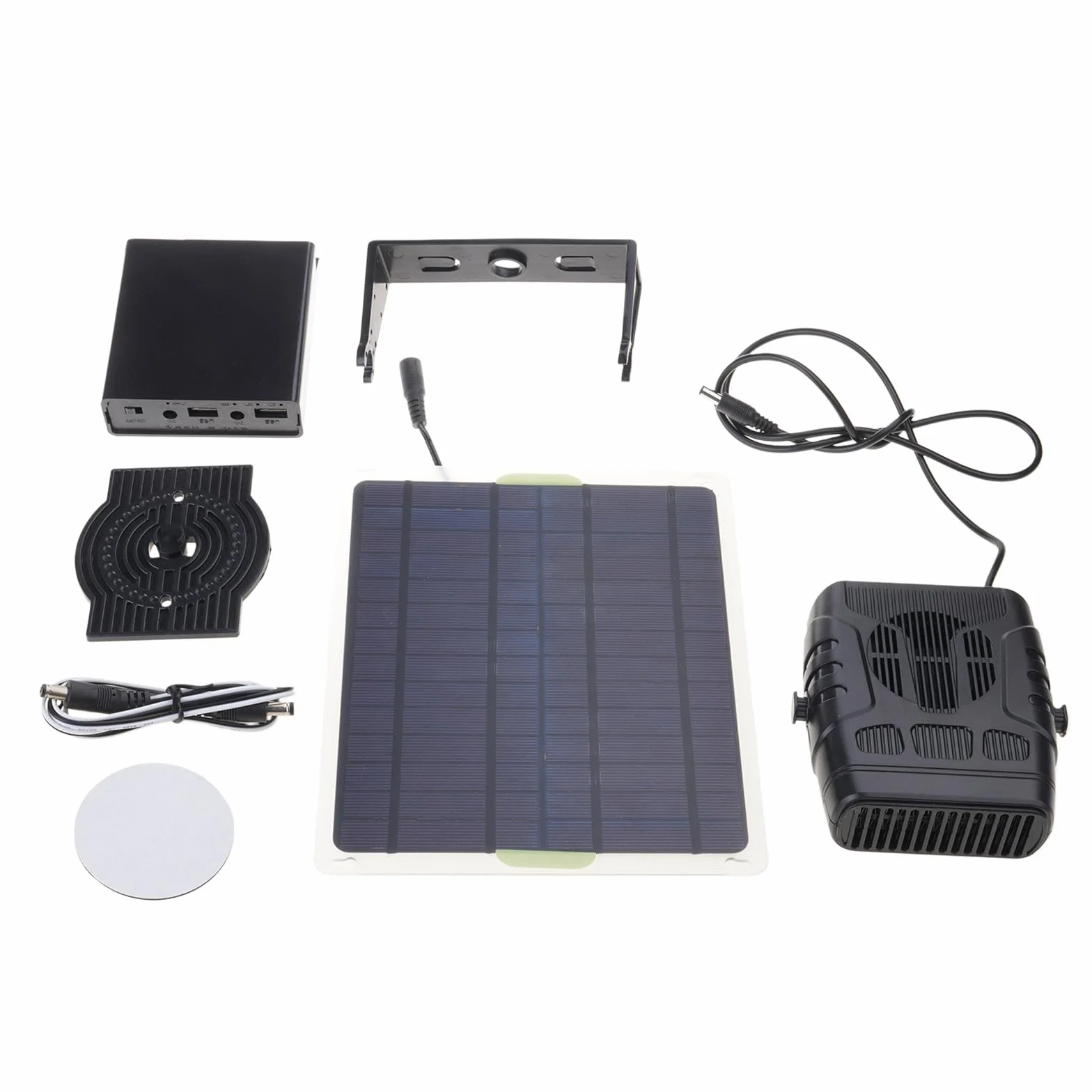 Calentador de energía solar de tamaño compacto para invernadero de gallineros y casa de perro, calentador de casas de perro