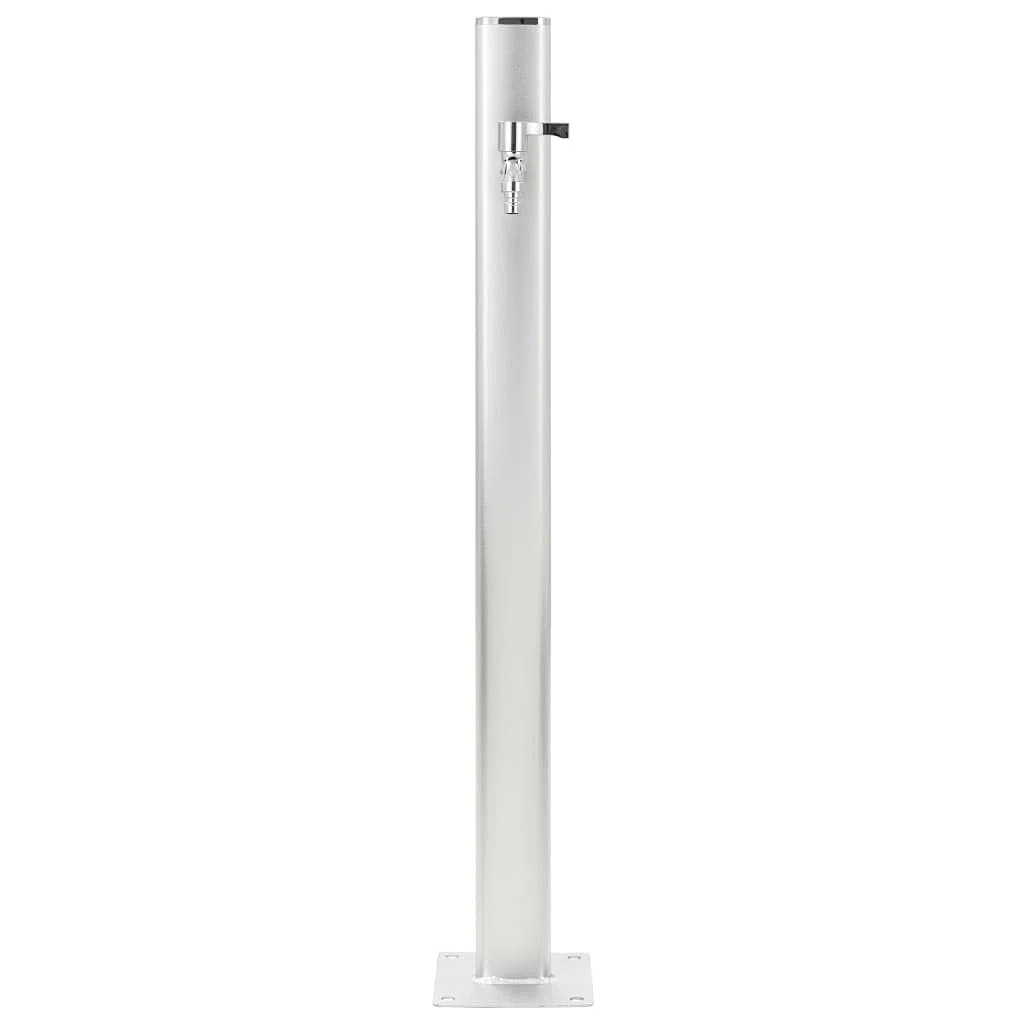vidaXL Columna Agua para Jardín Aluminio 95 cm Fuente Exterior Patio Terraza