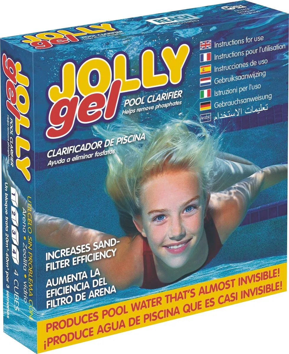 Jolly Gel Pool Clarifier Gel Flat Pack (x 4 Blocks)