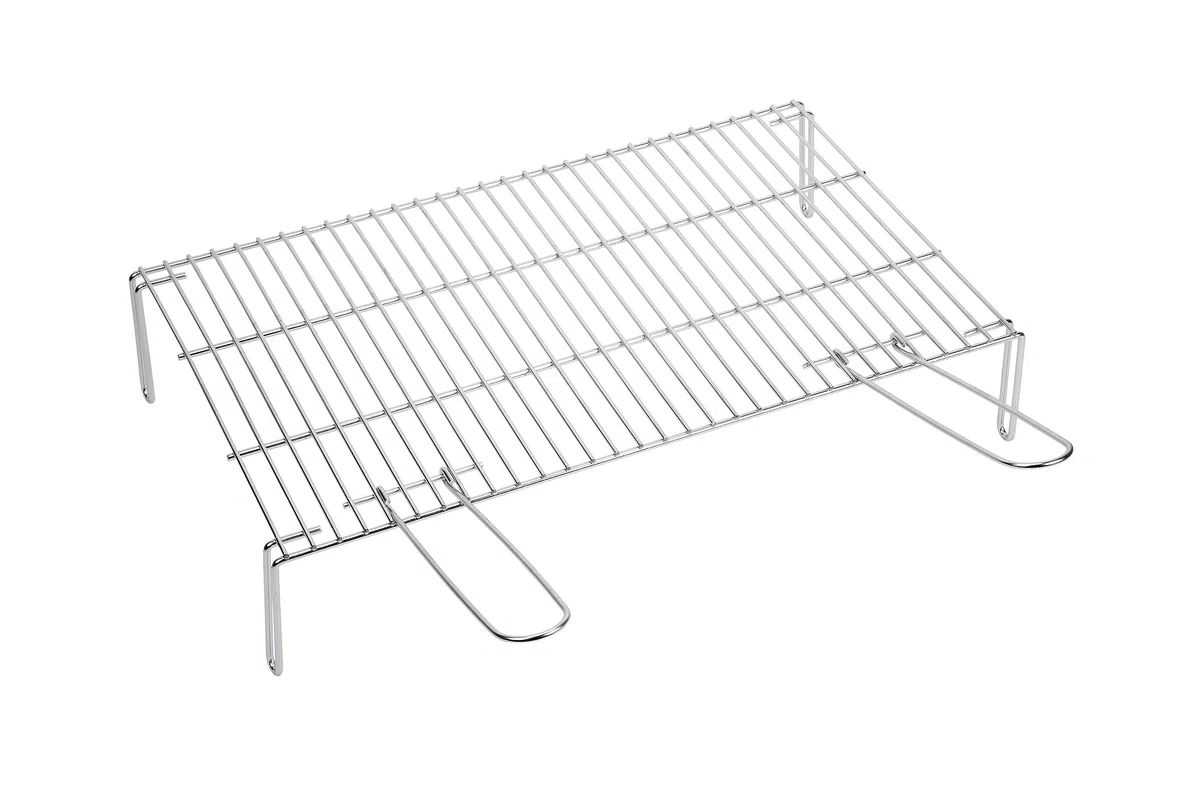 Sauvic 02450 - Parrilla Barbacoa zincada, con Patas, 55 x 40 cm
