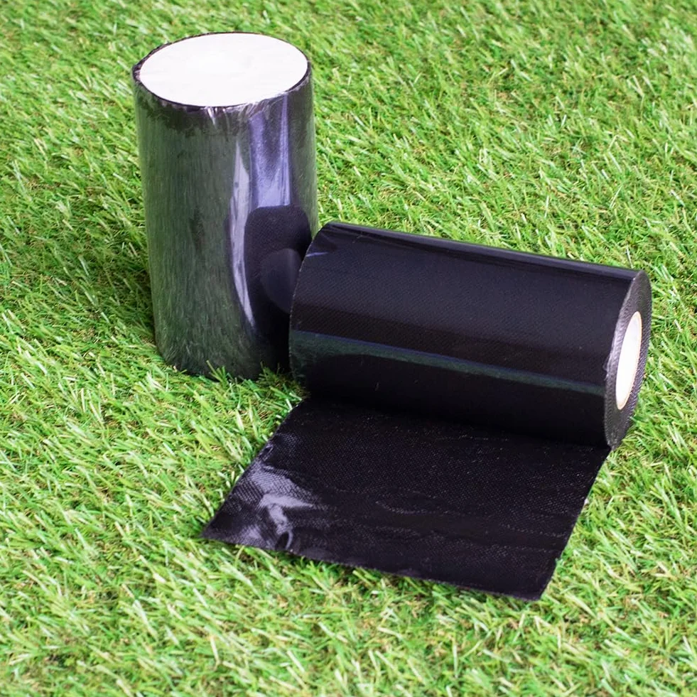 LITA Cinta de césped artificial, autoadhesiva, de doble cara, de césped artificial, cinta de costura para juntas de alfombras al aire libre y unión de césped artificial (15 cm x 20 m)