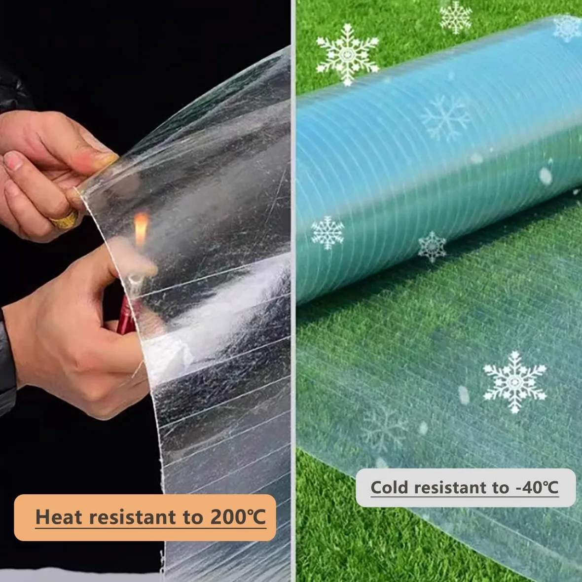 Placas De Policarbonato Paneles De Transparente De 0, 8 Mm para Invernaderos Lámina Sólida Resistente A Los Rayos UV Jardines Lámina para Techo Garaje(Size:0.5 * 4m,Color:0.8mm)
