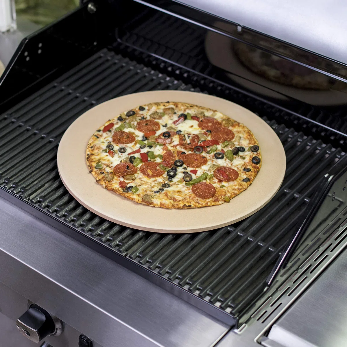 Char-Broil - Plato de Piedra para Pizza
