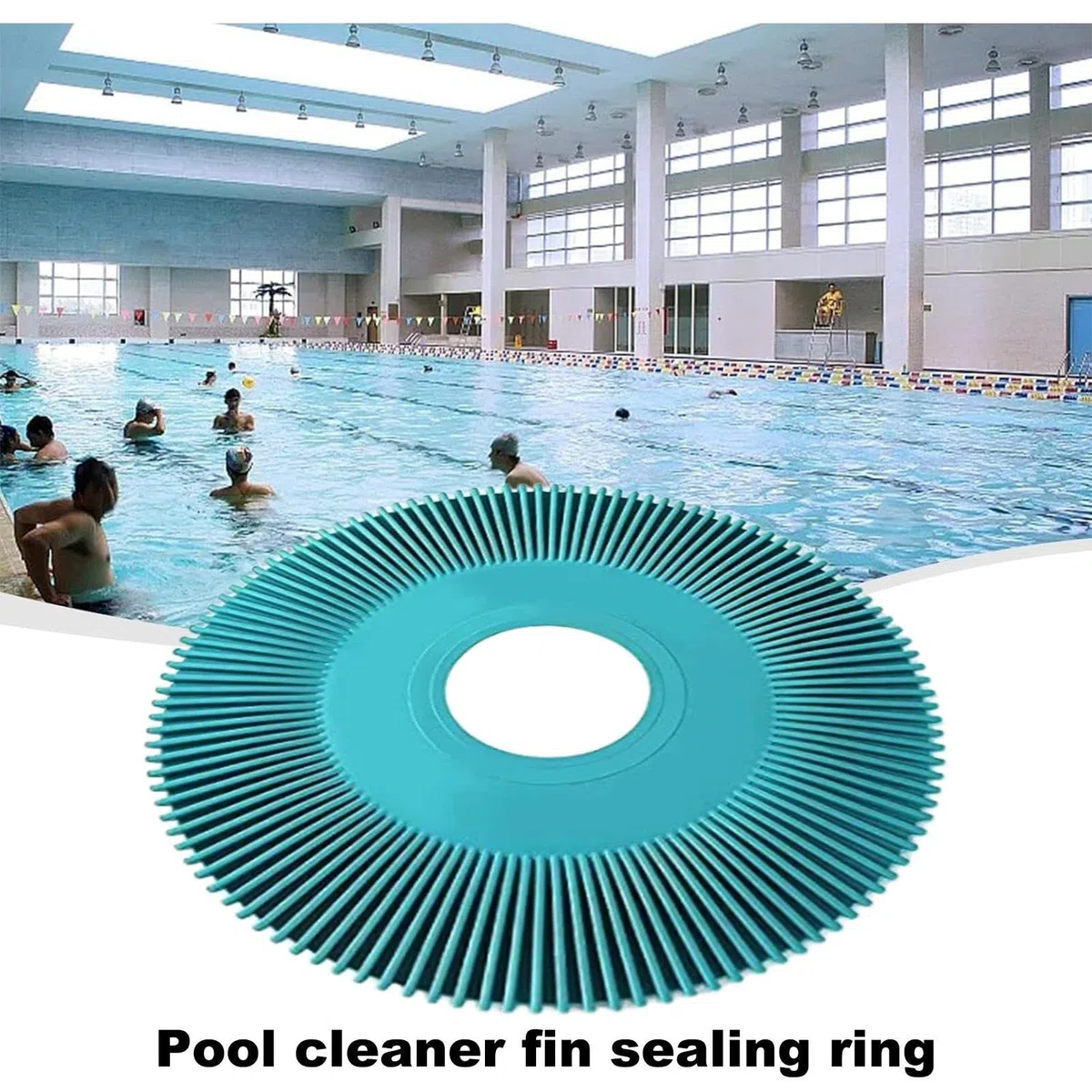 Sello de vacío Plisado para Limpiador de Piscinas, reemplazo de Sello Plisado, Anillo Plisado con Sello de Goma Plegable Estable, Sello de vacío de Repuesto para Limpiador de Piscinas,