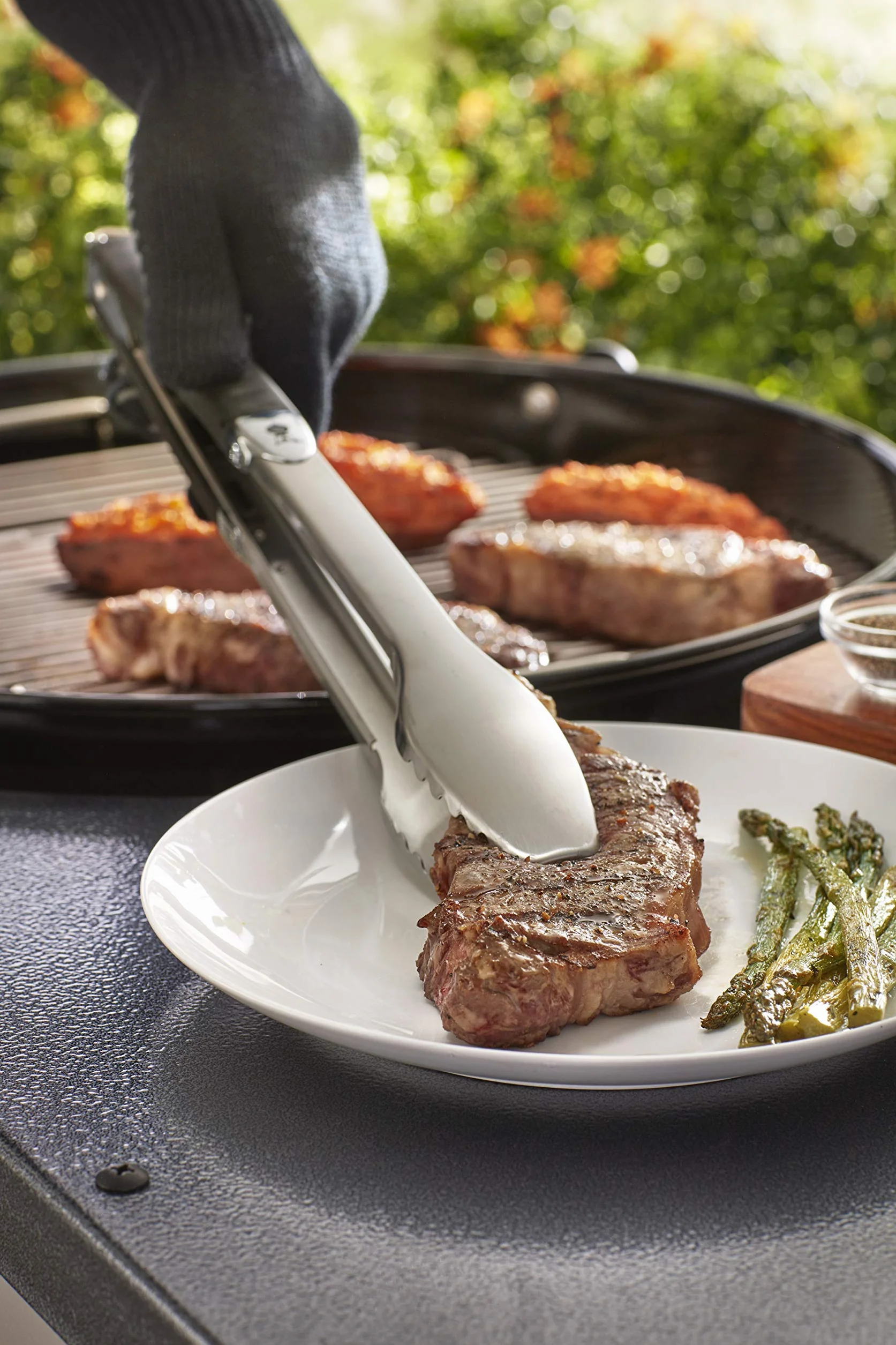 Weber 6610 - Pinza De Acero Inoxidable Weber