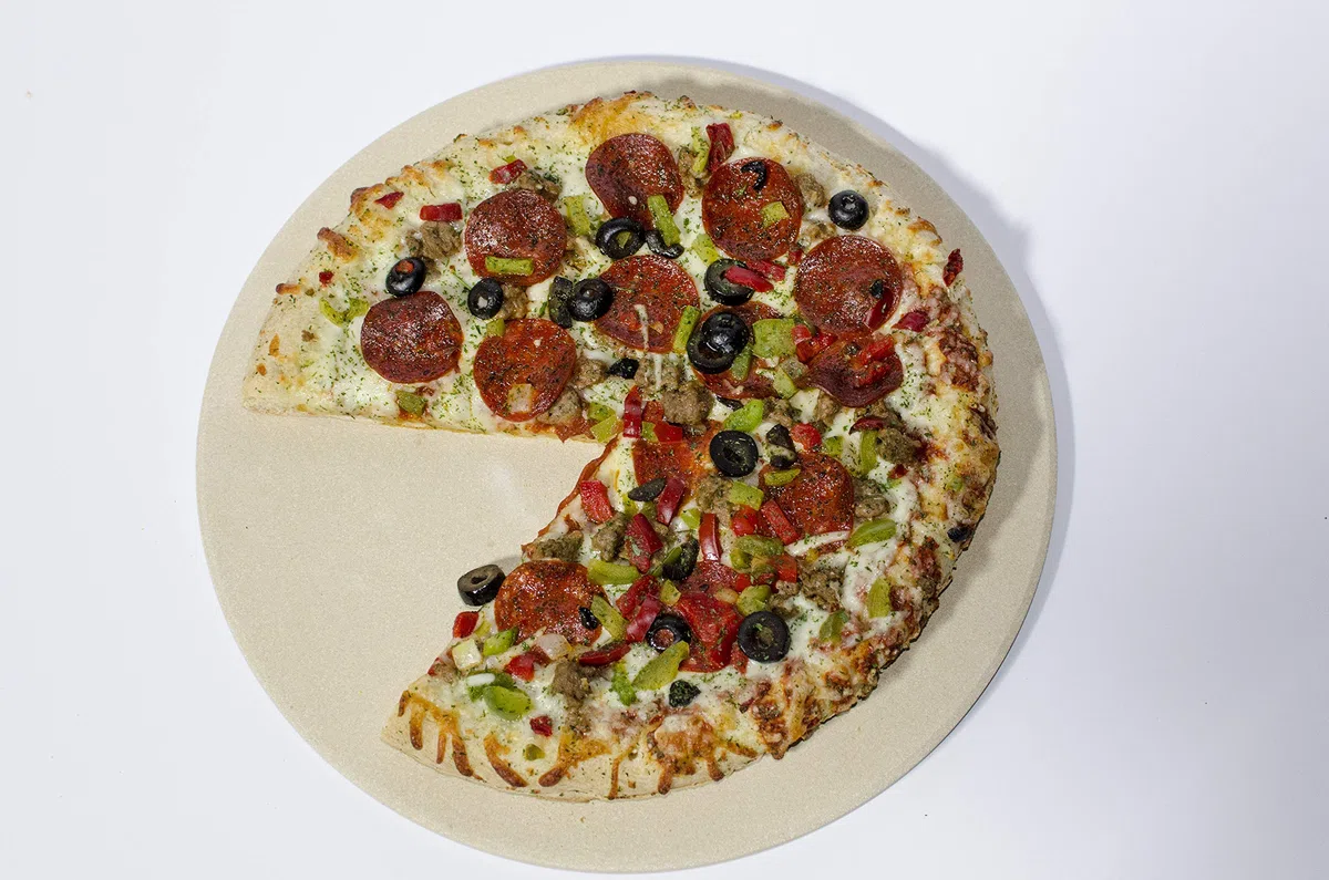 Char-Broil - Plato de Piedra para Pizza