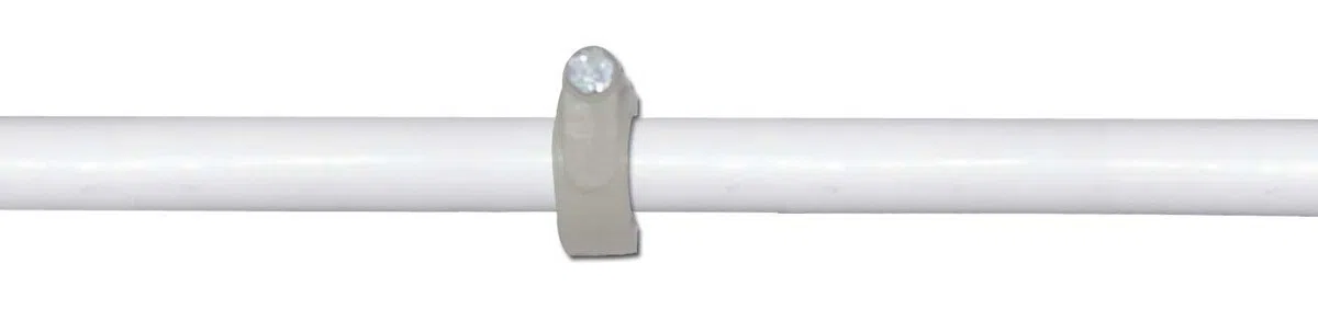Drip&Fresh Rollo de tubería Blanca con Tratamiento Anti UV, 25 m, Multicolor, 1x1x1 cm, C5108-25