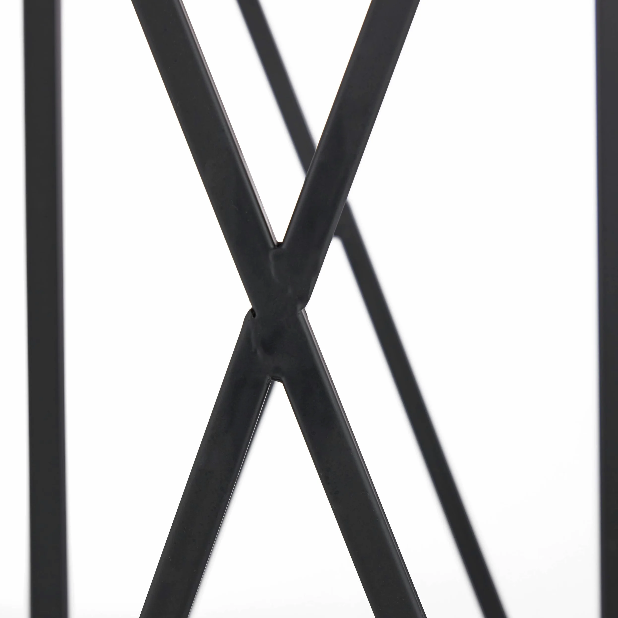Relaxdays Leñero Vertical, Soporte Leña Metal, 80 x 34 x 25 cm, Bandeja Leños Acero, Accesorio Chimenea, Interior, Negro