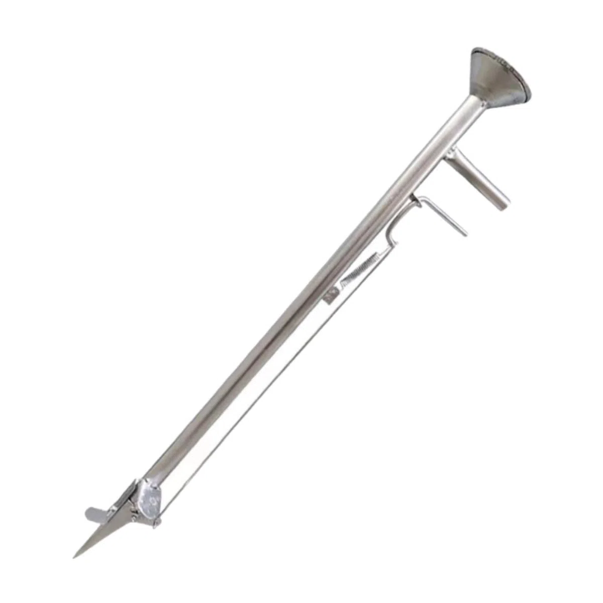 Sembradora de Jardín Plantador Manual Sembradora de Hortalizas Herramienta de Siembra Y Fertilización Material Resistente Adecuada para Domés, Longitud 93cm