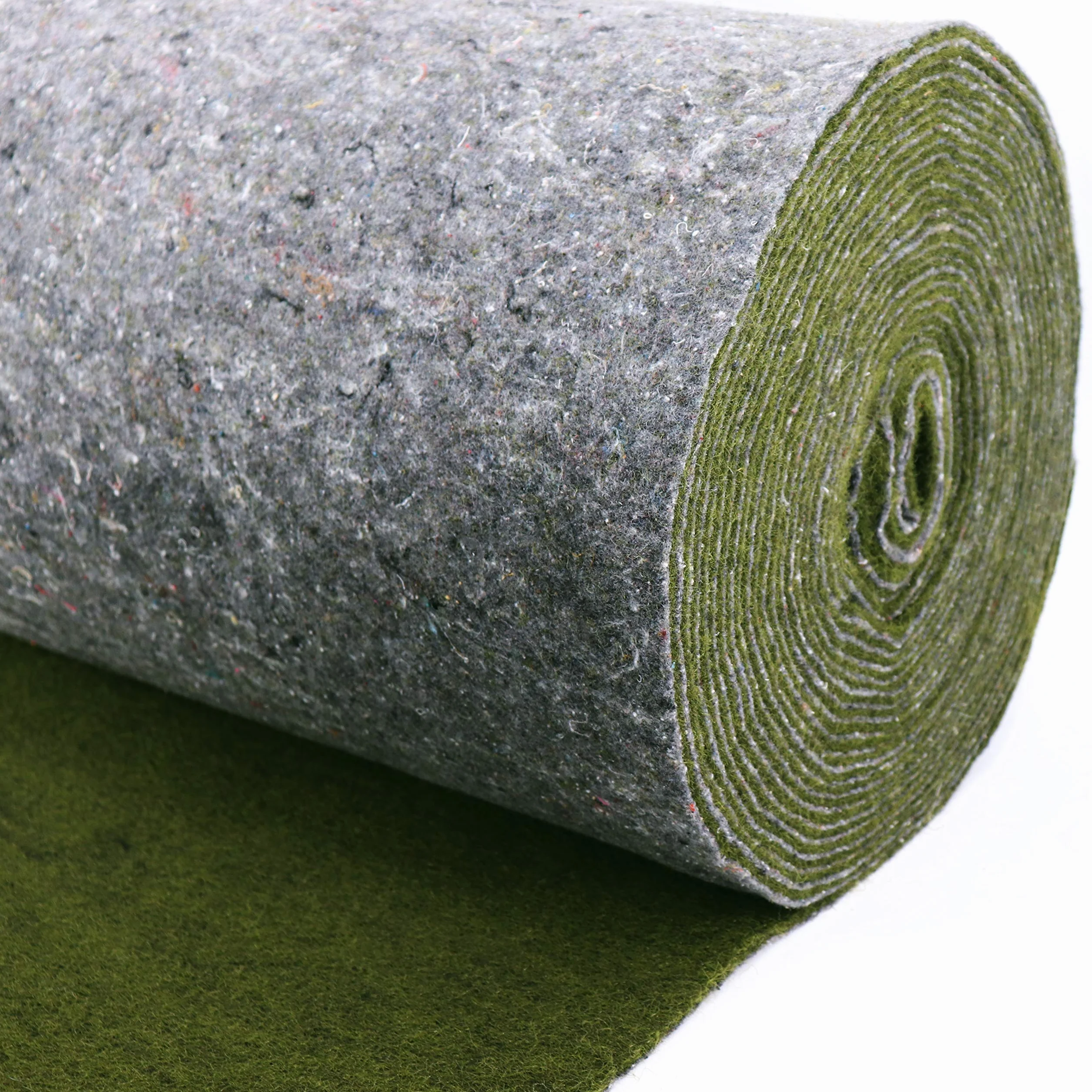 Tapete de orilla de 6m x 0,5m tapete de terraplén verde tapete de borde de estanque para el revestimiento del estanque