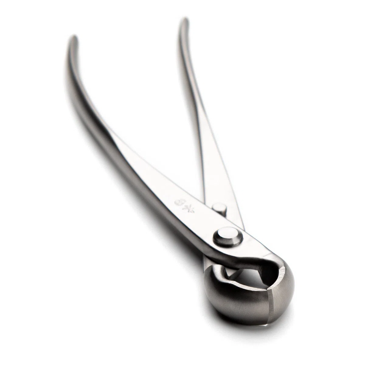 205 mm knob Cutter Round Edge Cutter Cortador de Perilla cóncavo Cortador de Borde Nivel de Calidad Profesional 4Cr13MoV Herramientas para bonsáis de Acero aleado Bonsai Tools