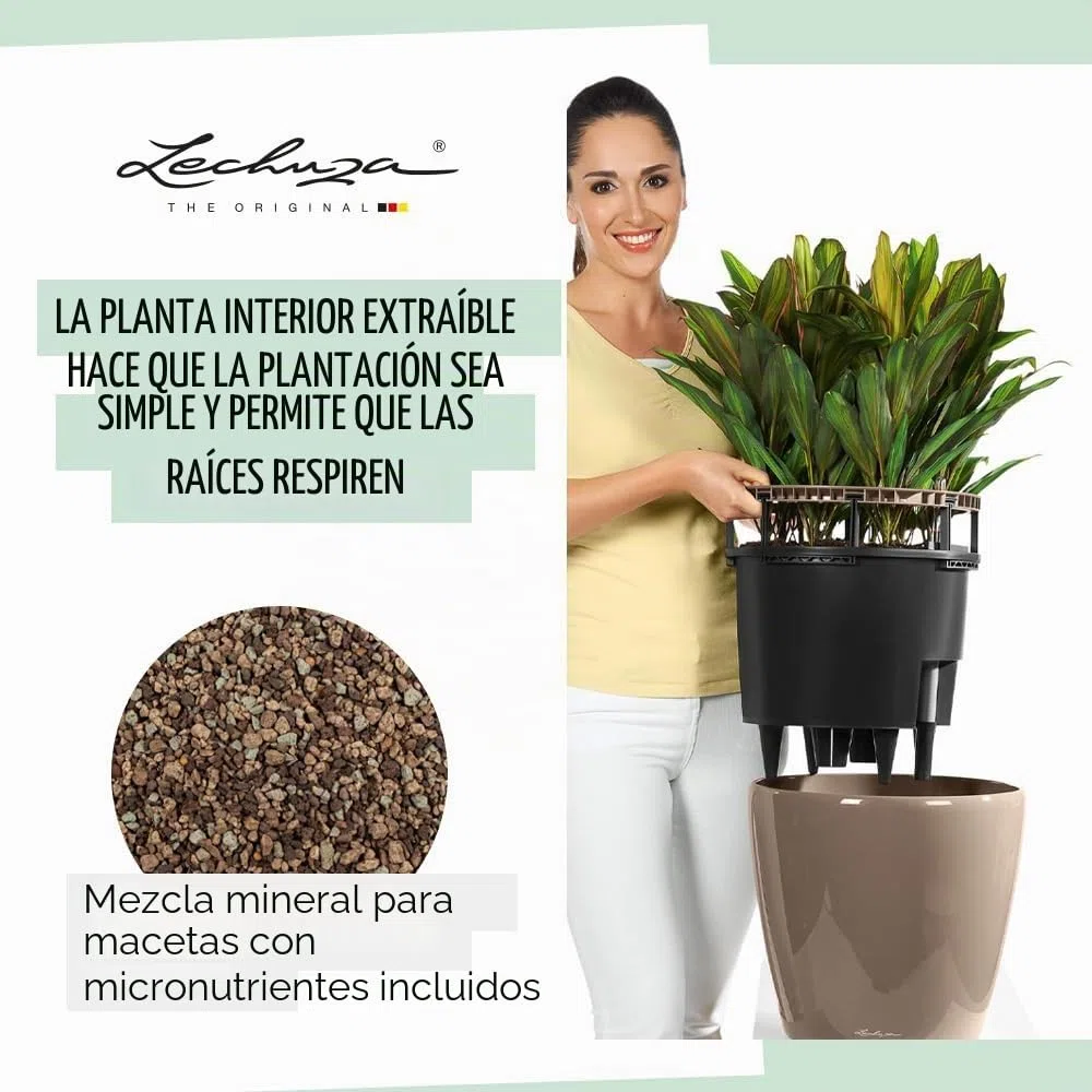 Lechuza Classico Premium LS 21 Antracita Metalizado 16023