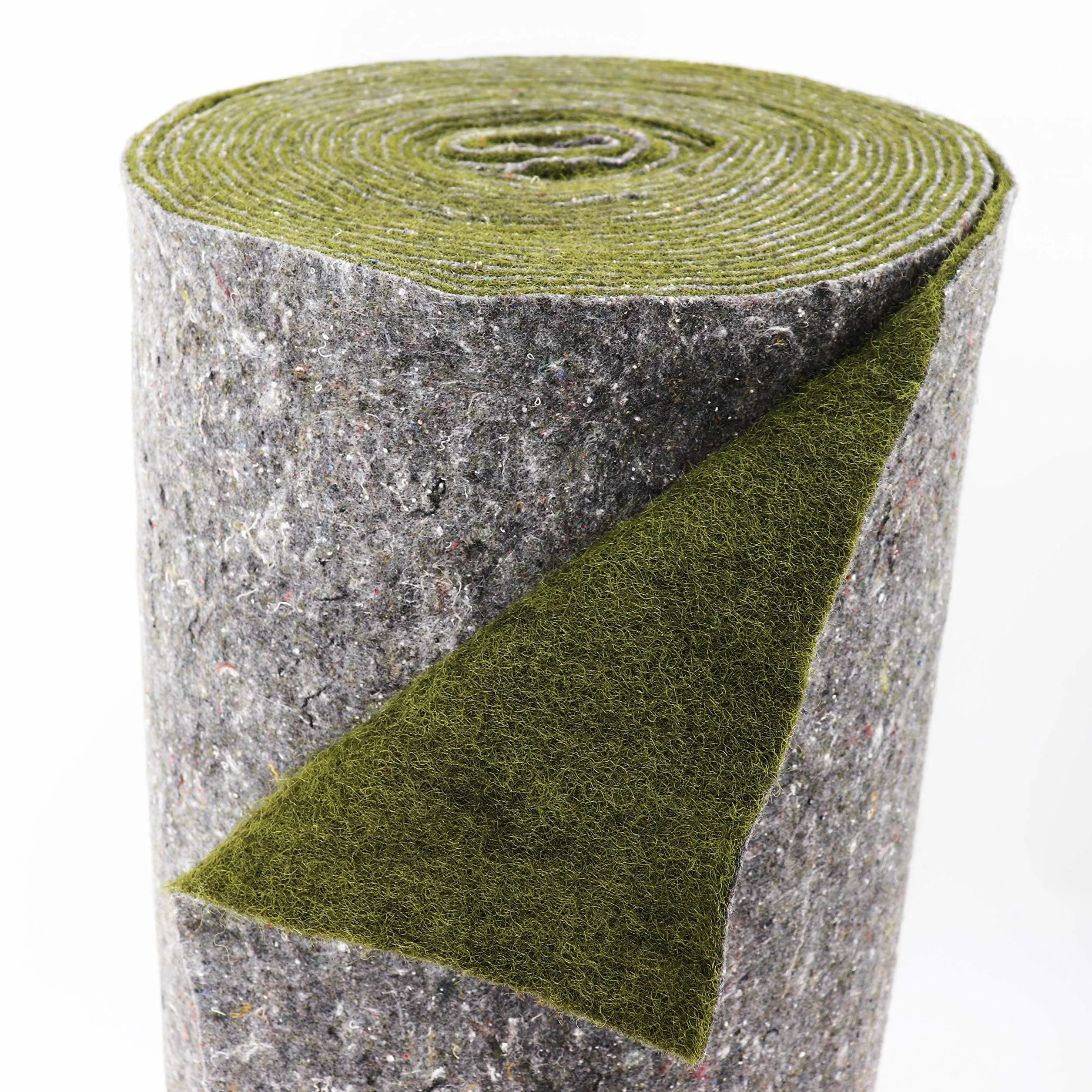 Tapete de orilla de 6m x 0,5m tapete de terraplén verde tapete de borde de estanque para el revestimiento del estanque