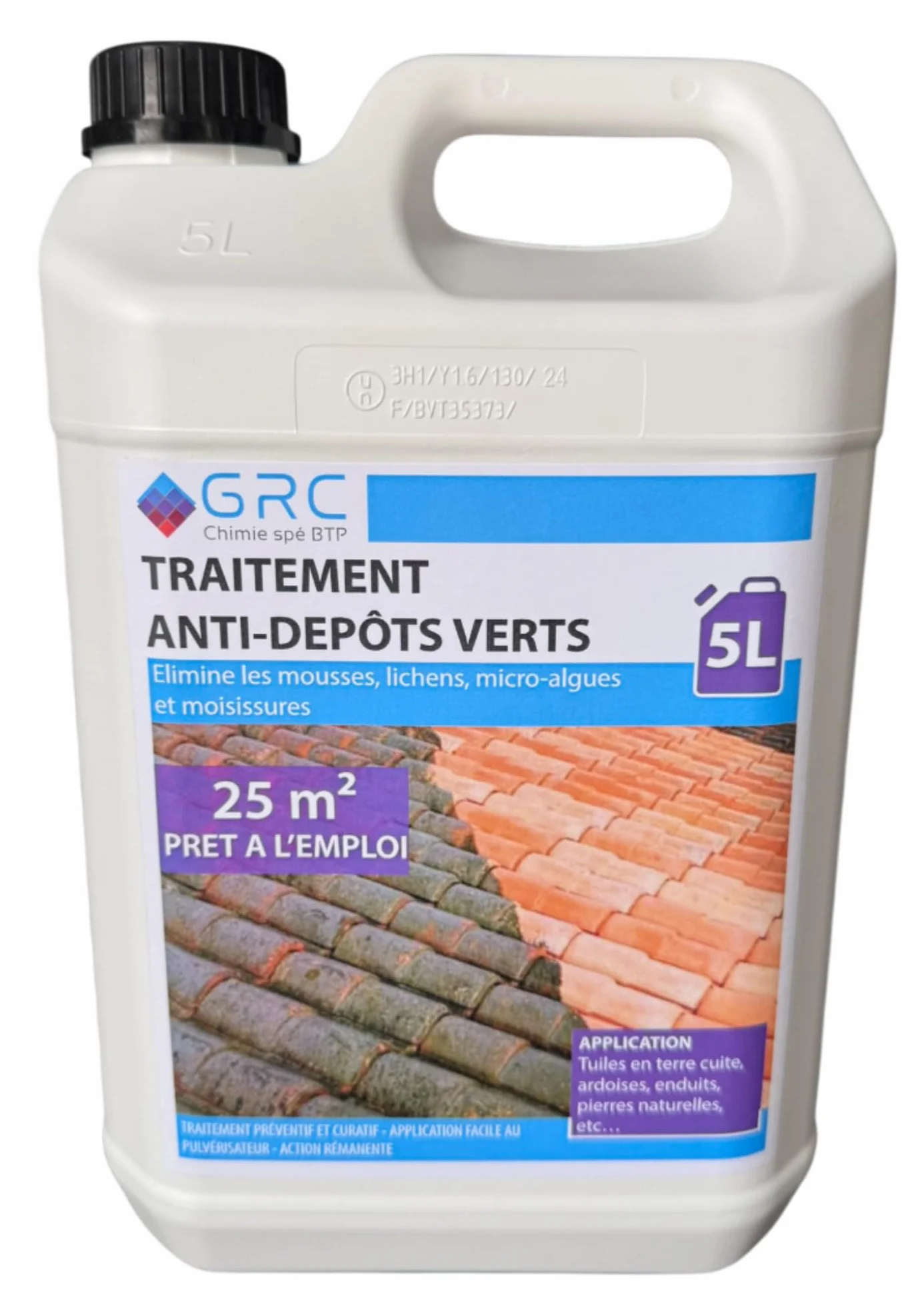GRC - Traitement anti-Mousse prêt à l'emploi, 5L