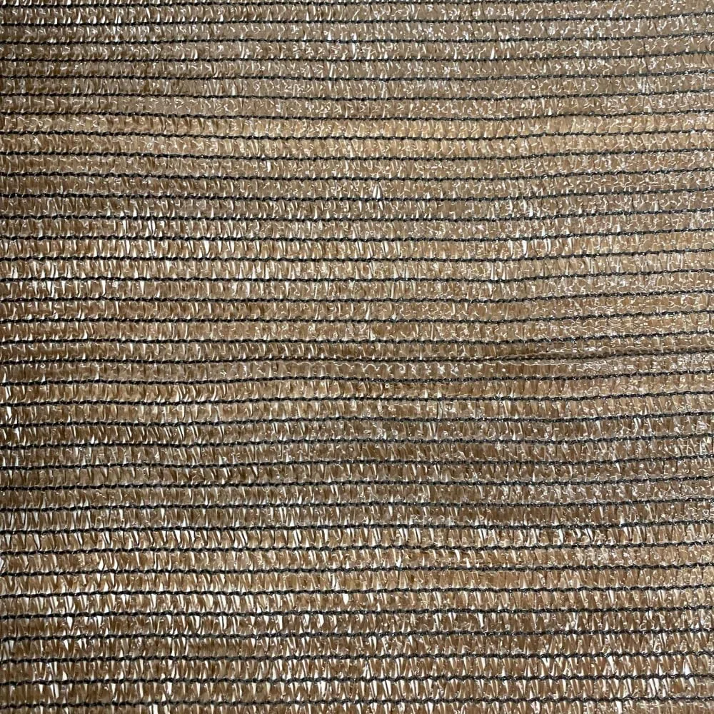Mugar- Malla de Sombreo de Color Marrón con 90g/m2-90% de Ocultación- Aporta Sombra y Privacidad (1 x 50 Metros)