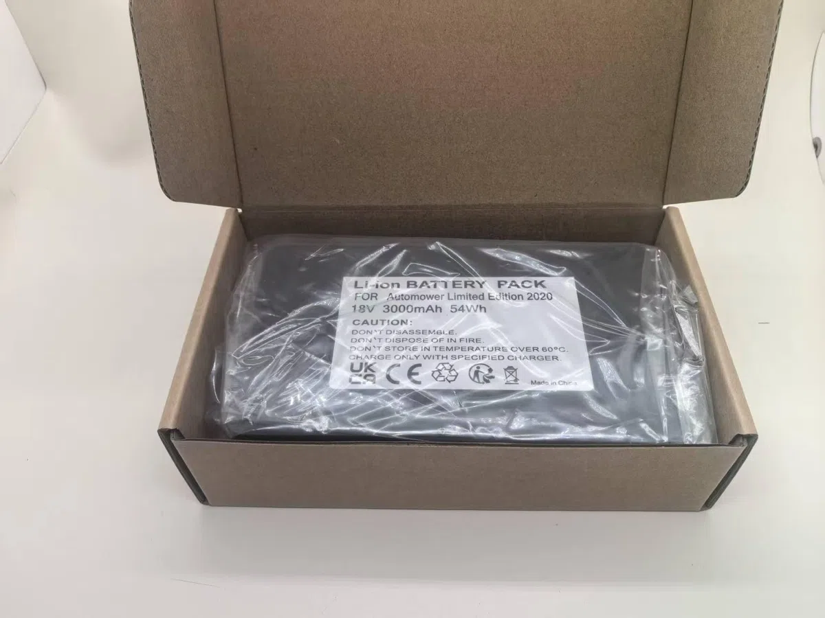 Batería de 18 V 3000 mAh para Husqvarna Automower 115H, Automower 305 2020, Automower 310 2020, Automower 520 2021, Automower 520 2022, Automower 315 315X, batería para Gardena Sileno R160Li otros