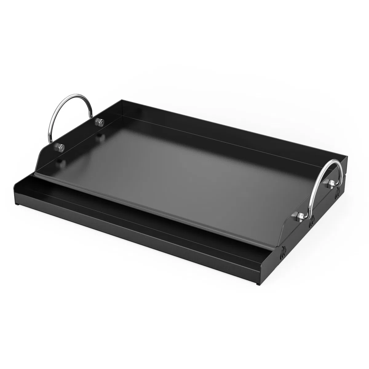 Onlyfire Plancha de Cerámica Antiadherente para Barbacoa de Carbón, Parrilla de Gas y Más, Parilla Universal, 45.6 × 32 × 7 cm