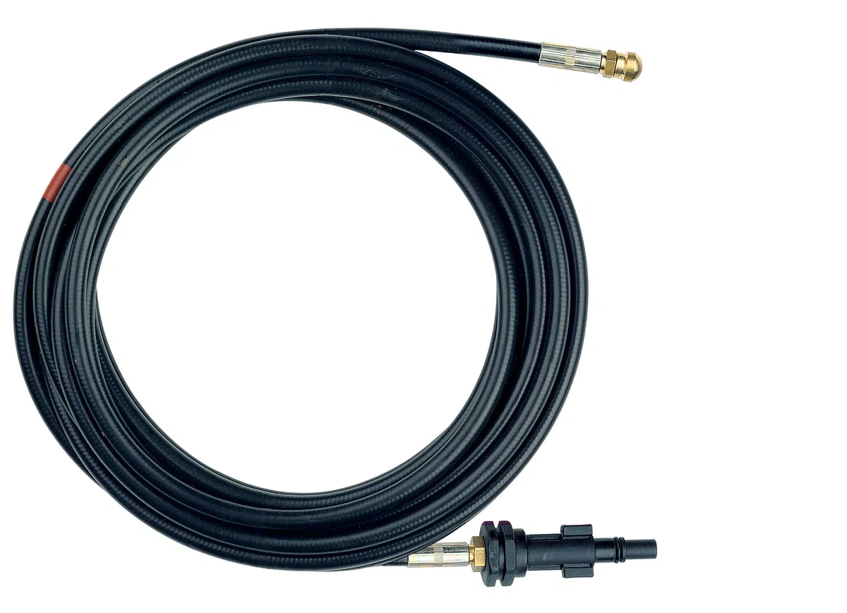Kit Limpieza de Tuberías Black+Decker para hidrolimpiadoras (10 m)
