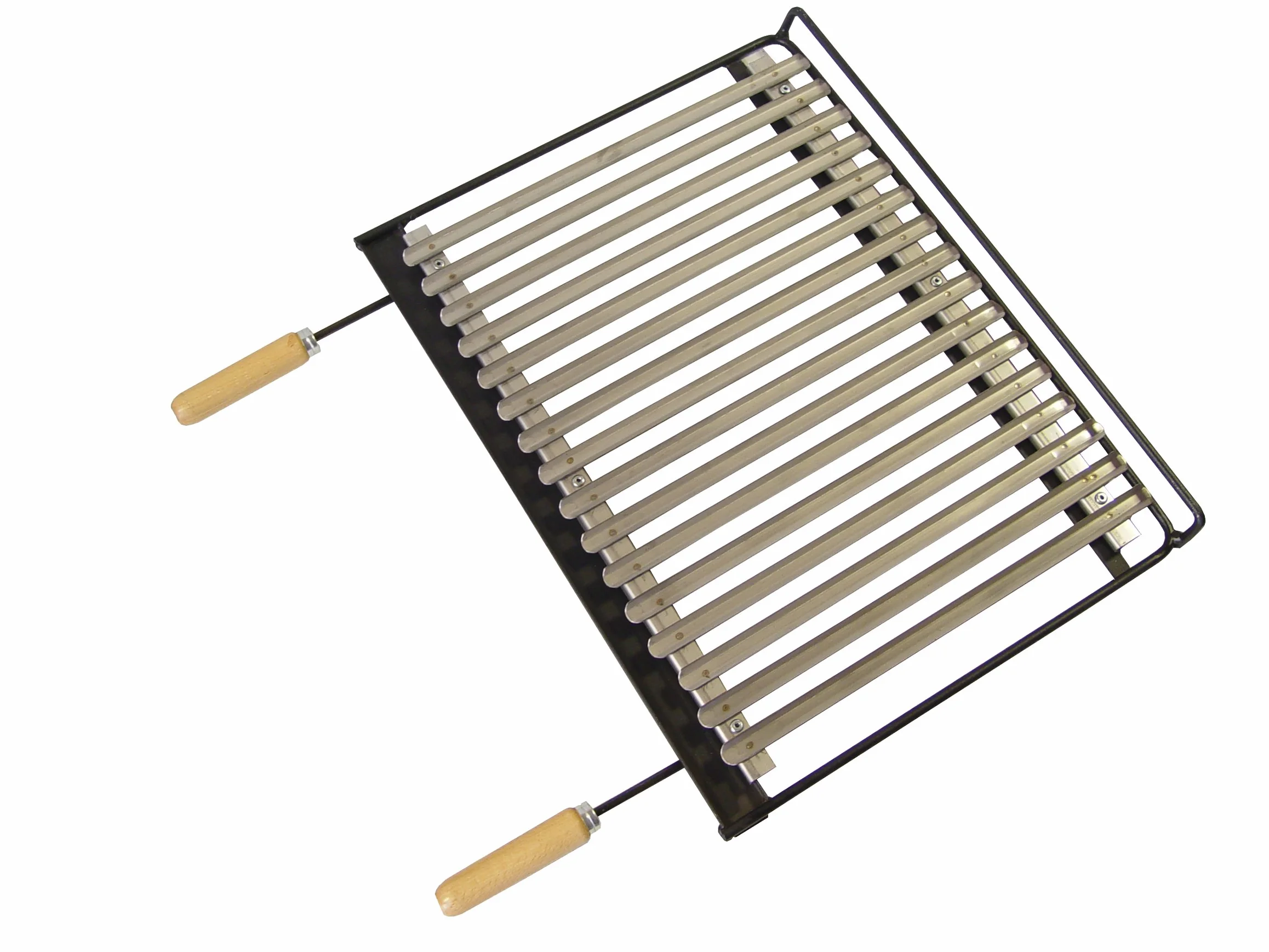 Imex El Zorro 71664 - Parrilla barbacoa inox, 68 x 40 cm, color negro