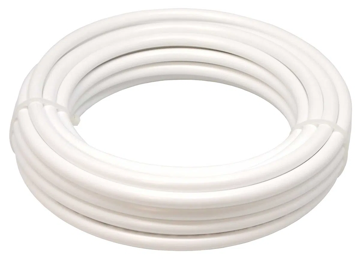 Drip&Fresh Rollo de tubería Blanca con Tratamiento Anti UV, 25 m, Multicolor, 1x1x1 cm, C5108-25