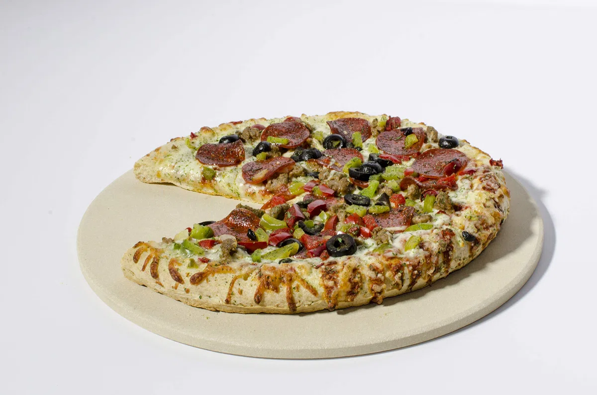 Char-Broil - Plato de Piedra para Pizza
