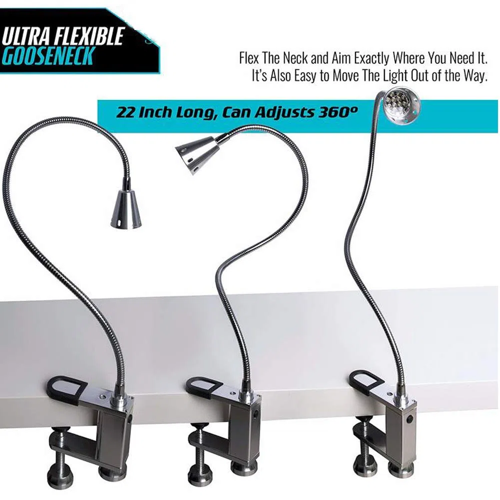 Luz para barbacoa, lámpara magnética para barbacoa, para exteriores, flexible, 360 grados, funciona con pilas, para barbacoa, picnic, al aire libre