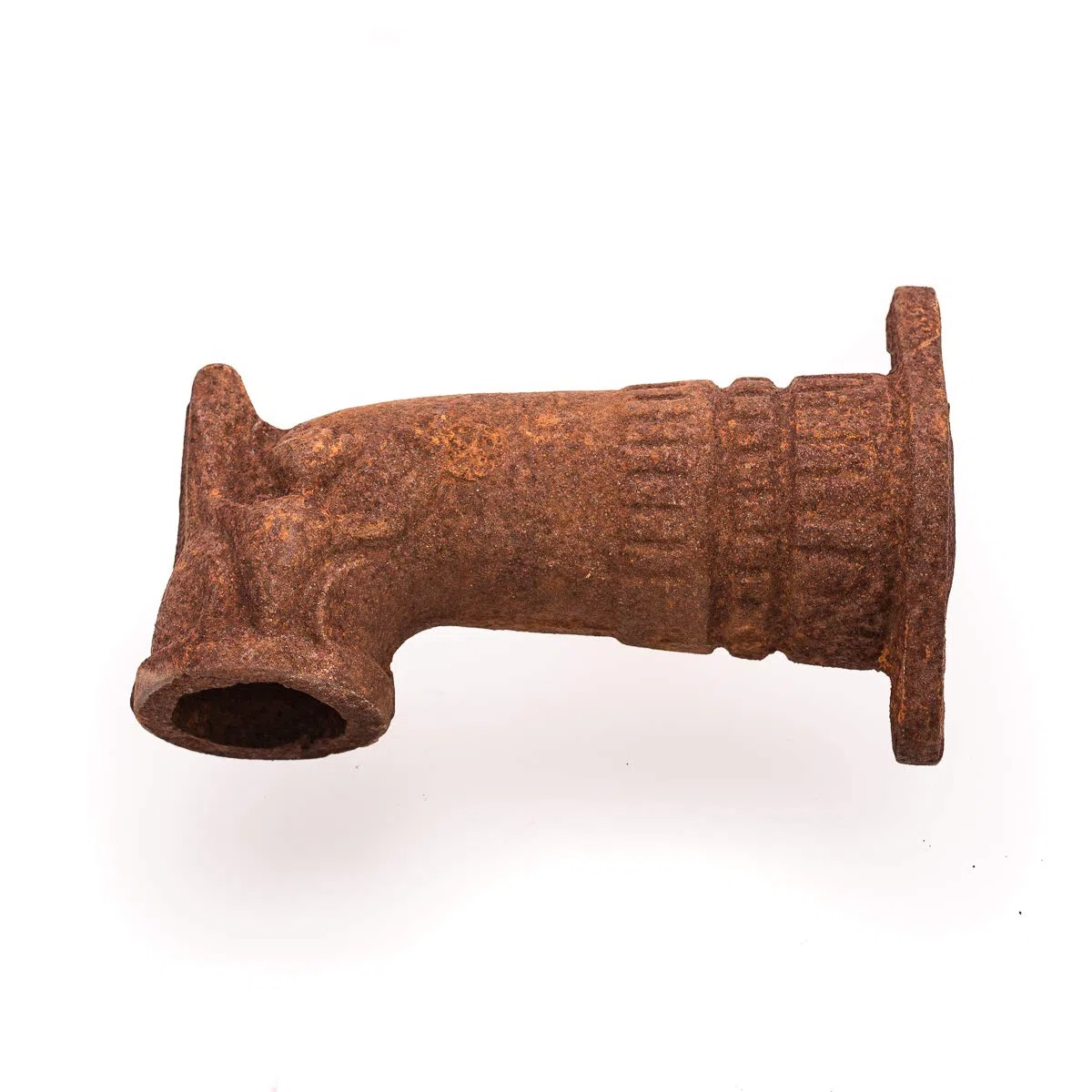 Antikas Fuente de pared - Emmer Gárgola con soporte para cubo, hierro fundido, marrón