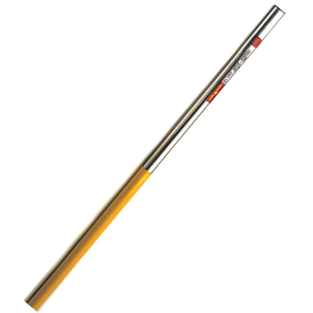 Outils Wolf ZMA150 Mango de Aluminio 1.40 O 1.50 M Multi - Star Zma140 - Zma150, Plateado Y Amarillo
