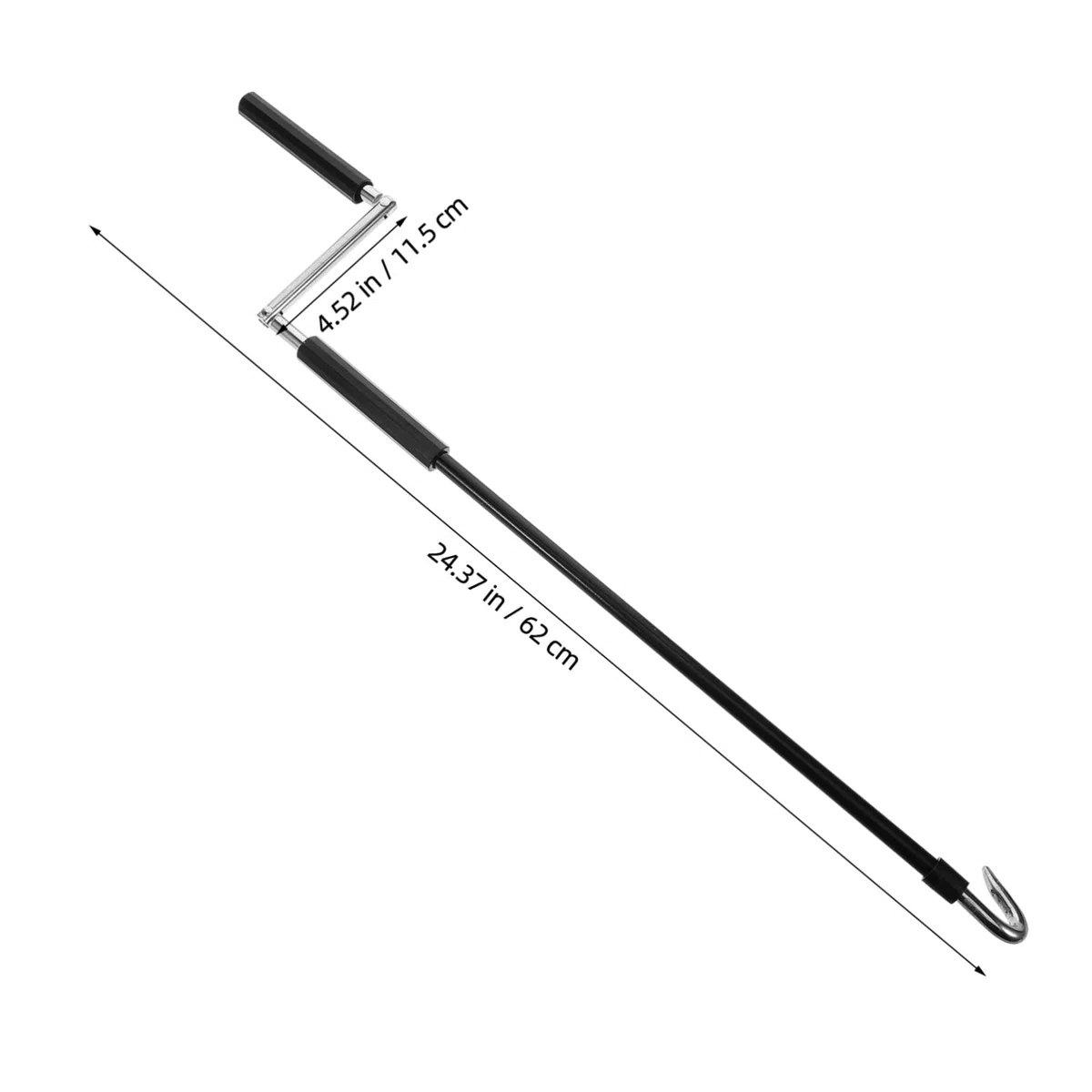 UPKOCH Manivela Manual para Toldo Portátil de Acero Resistente Varilla para Toldos Retráctiles Herramienta de Elevación de Patio y Caravana Uso Exterior y Camping
