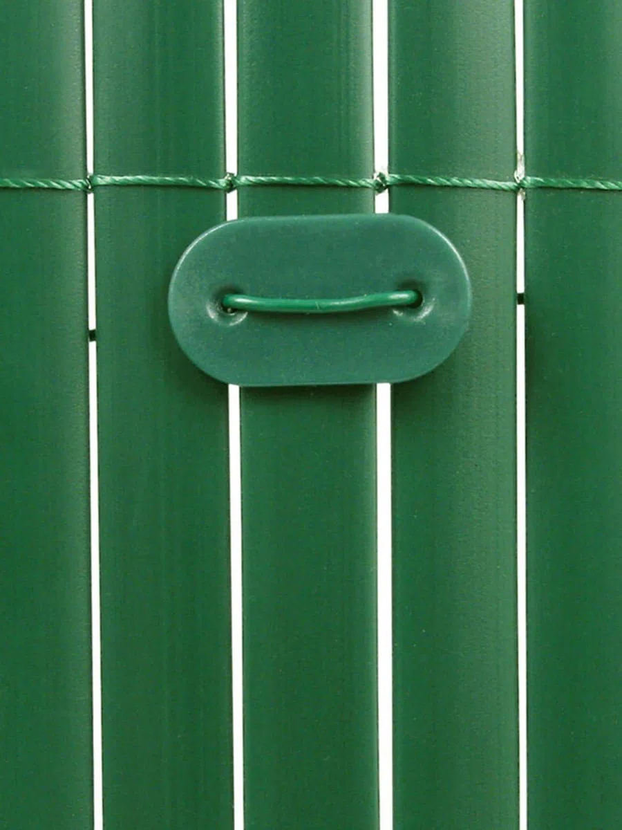 Jardin202 - Cañizo PVC Doble Cara 1600gr/m² - Valla ocultación - Resistente a los Rayos UV protección contra el Viento | 1,5x3m (Verde)