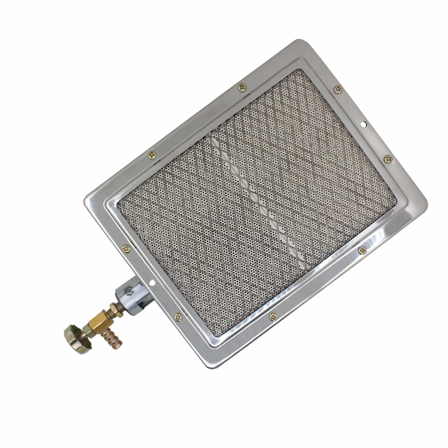 Quemador cerámico infrarrojo gas grill bbq camper para estufa camping gas butano barbecue horno (Longitud de tubo 50mm)