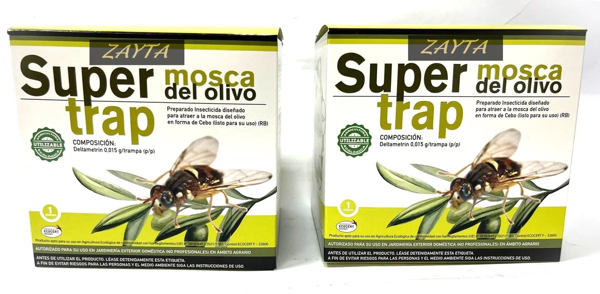 Trampa para Mosca del Olivo Dacus-Bactrocera Oleae 2uds. (MASSO)