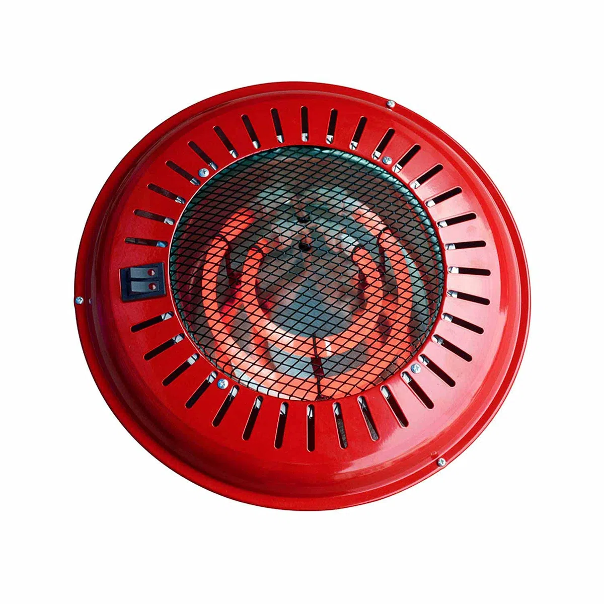 RAYDAN Home Brasero Eléctrico, Rojo, 800W, One Size