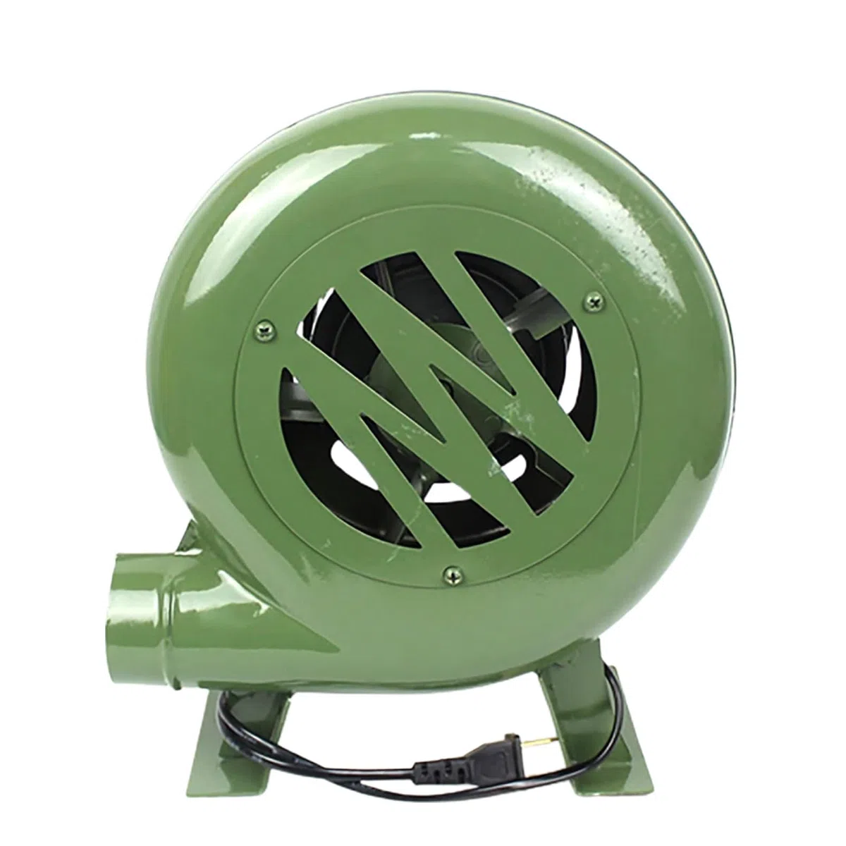 Soplador Eléctrico de Barbacoa - Ventilador de Velocidad Variable 12V - Doble Uso AC/DC Para Forja de Herrero