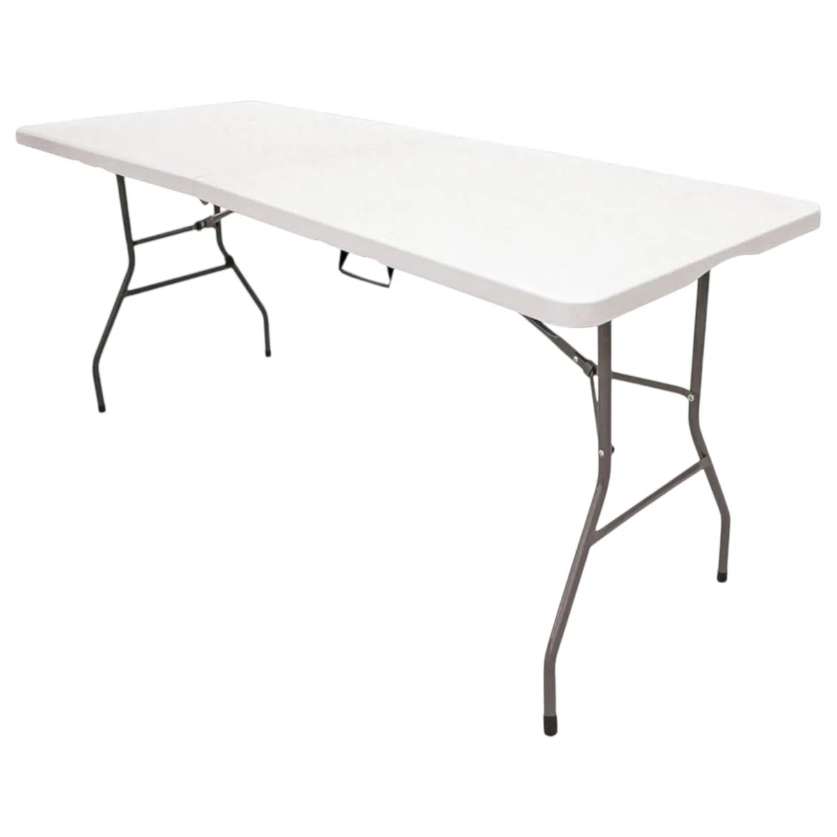 Mi Ko Mi Ka Mesa Plegable Solid 180cm o 122cm, portátil, Normativa Uso público Interior/Exterior (EN 581-1/3) Tablero Resina HDPE 3,5cm, Capacidad 4/6/8 Personas y Carga 150 kg. Multiuso