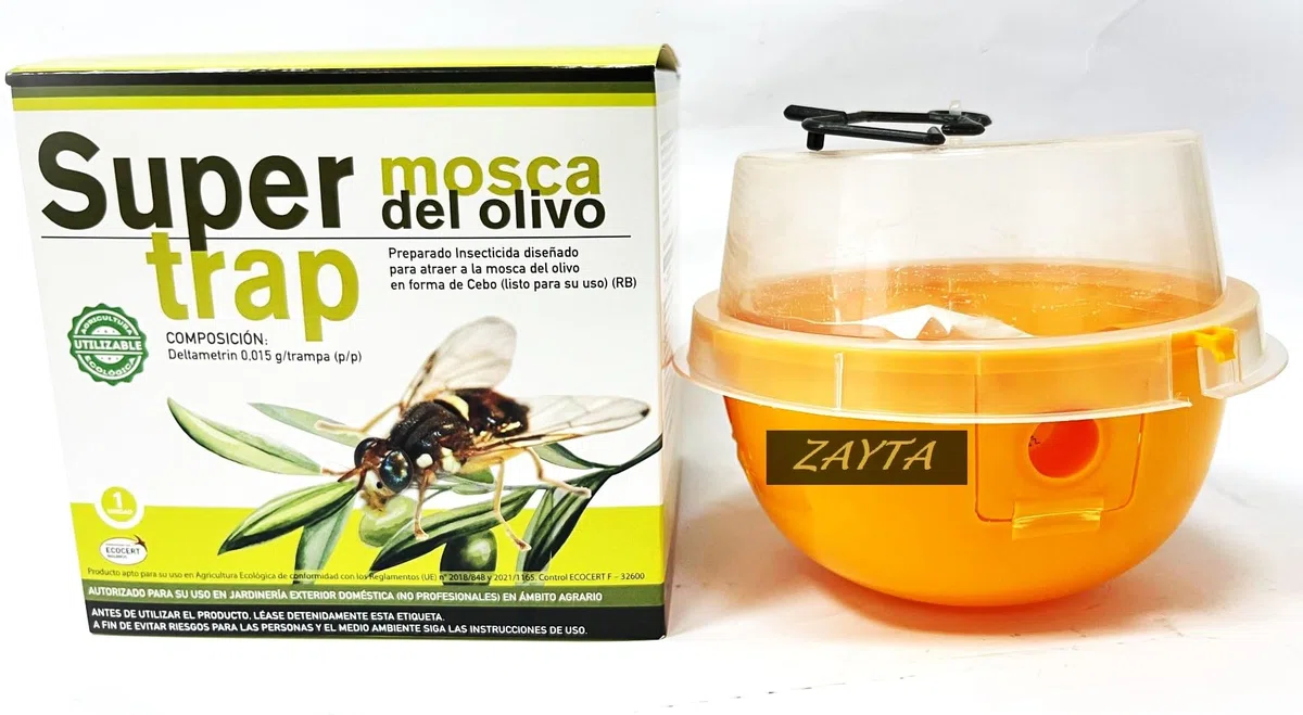 Trampa para Mosca del Olivo Dacus-Bactrocera Oleae 2uds. (MASSO)