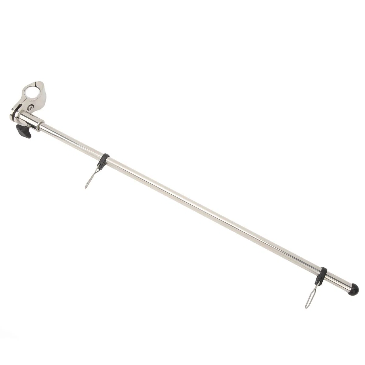Mástil para banderas de barco, mástil marino con base, mástiles telescópicos de acero inoxidable, kit de mástil para banderas de barco, soporte para banderas, soporte para mástil para el hogar, yates