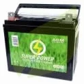 Batería para tractor cortacésped 12 V 28 Ah, a la izquierda